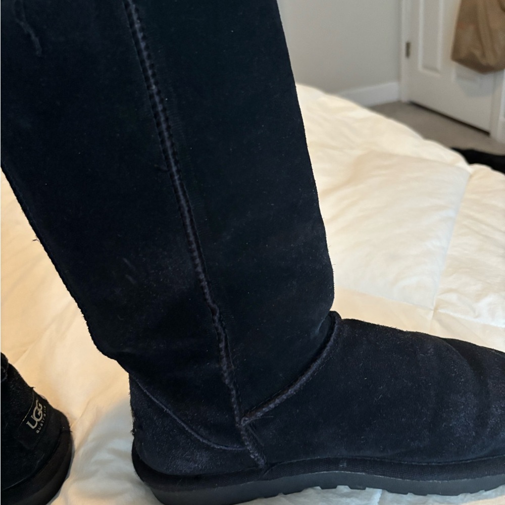 UGG Black Suede Boots
